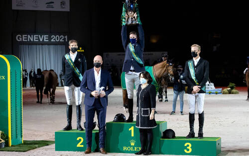 Ben Maher and Explosion W win the 20th edition of the Rolex IJRC Top Ten Final