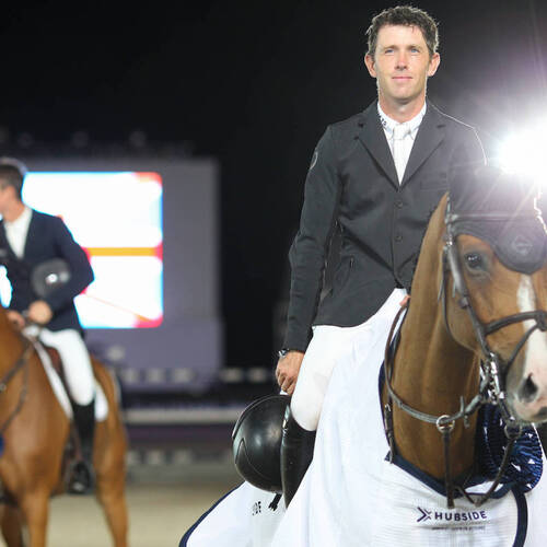 SCOTT BRASH FINISHES AHEAD OF EDWARD LEVYIN THE HUBSIDE JUMPING DE GRIMAUD’S CSI 4* GRAND PRIX 