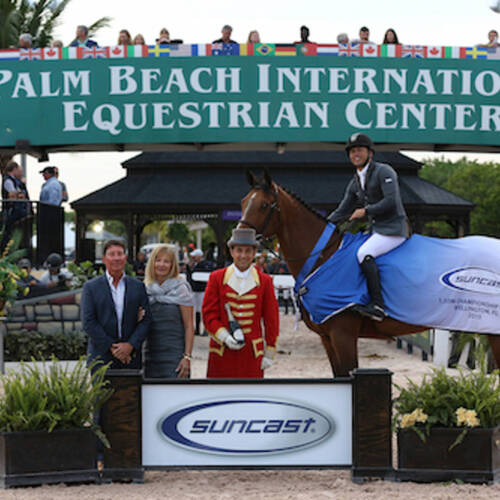 Farrington and Waomi Take $100,000 Suncast® 1.50m Championship Jumper Series Final; Darragh Kenny Leads 1.50m Series Overall