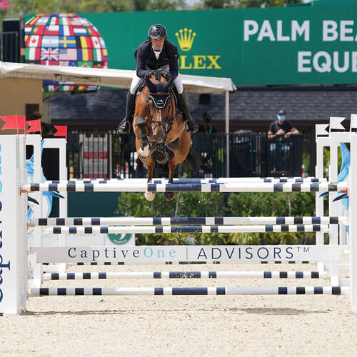 Darragh Kenny is King, Extending Series Lead After Winning the $50,000 CaptiveOne Advisors 1.50m Grand Prix