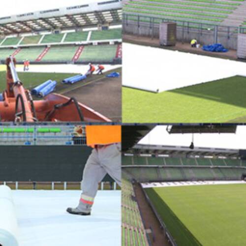 ALLTECH FEI WORLD EQUESTRIAN GAMES™ 2014 IN NORMANDY: Construction work has started at D'Ornano Stadium