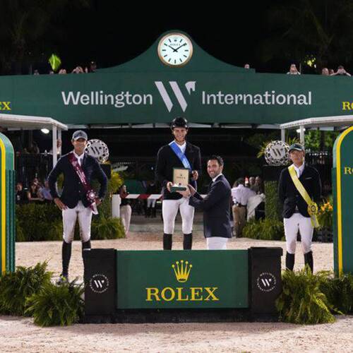 Richard Vogel Storms to Rolex CSI5* Grand Prix Victory to Cap 2023 WEF Season