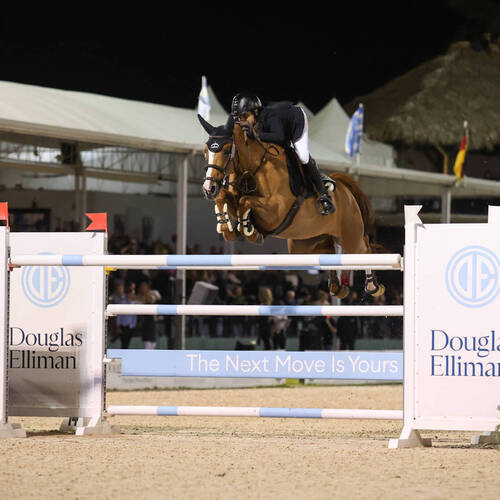Abdel Saïd Scores Second Success in $406,000 Douglas Elliman Real Estate Grand Prix CSI5*