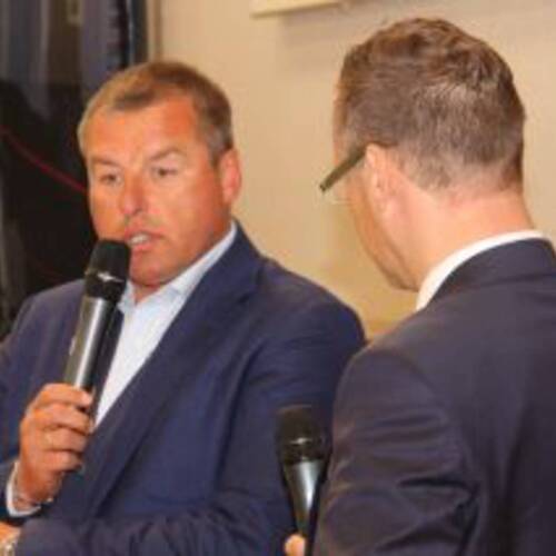 Jumping Legend puts his boots aside