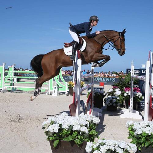Reigning Champ Scott Brash off to a flying start in Miami Beach Grand Prix