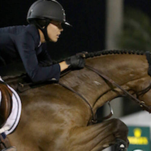 KAREN POLLE AND WITH WINGS REACH NEW HEIGHTS TO WIN DOUGLAS ELLIMAN GRAND PRIX CSI 5* AT WEF
