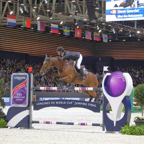 FARRINGTON WINS SECOND LEG, GUERDAT AND DELAVEAU SHARE LEAD GOING INTO LONGINES DECIDER 