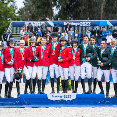  Jumping team gold for USA, and Paris tickets for USA, Canada and Mexico