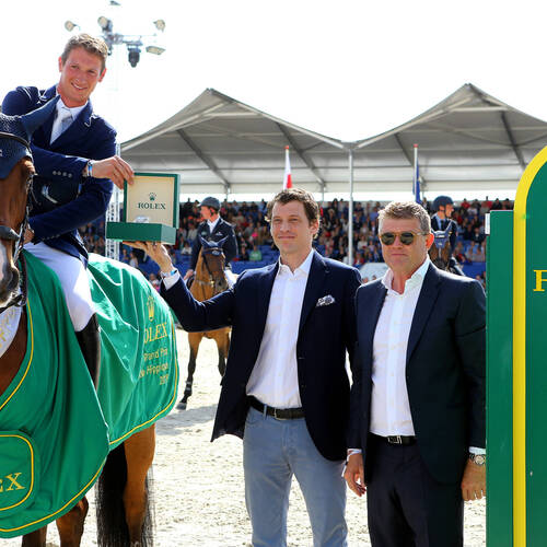 DANIEL DEUSSER WINS THE ROLEX GRAND PRIX AT KNOKKE HIPPIQUE, PRESENTED BY PORSCHE