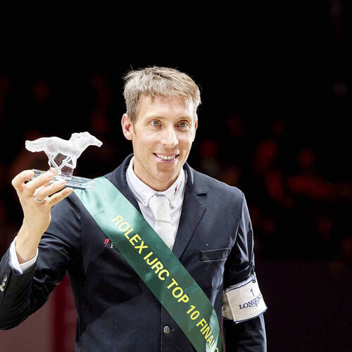 IJRC BOARD MEMBER HENRIK VON ECKERMANN, IS STILL NUMBER ONE IN THE WORLD