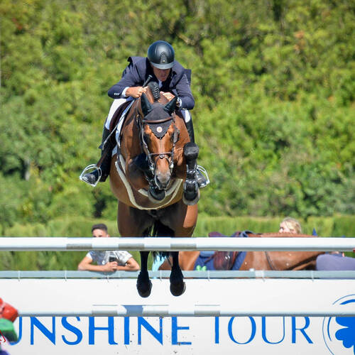 FEI Athlete Representative Pedro Veniss with Böceckmanns Lord Pezi Junior win the CSI3* Grand Prix in Vejer de la Frontera