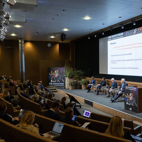 Future FEI President, Rules revisions & FEI Officials Working Group feature on second day of FEI Sports Forum 2025