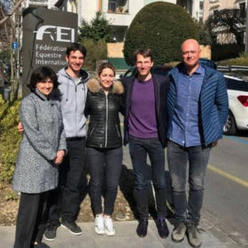 FEI HOSTS INTERNATIONAL JUMPING RIDERS CLUB FOR MEETING AT HQ