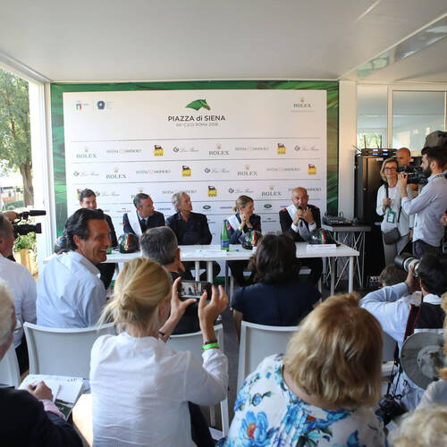 Images/Press Conference after the Nations Cup in Rome