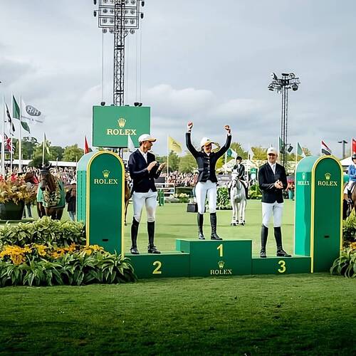 NINA MALLEVAEY CROWNS A MAGICAL WEEK WITH VICTORY IN THE ROLEX GRAND PRIX PRESENTED BY AUDI