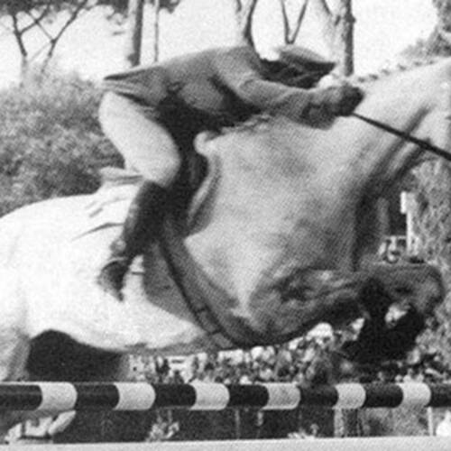 Colonel Piero D’Inzeo gave his farewell