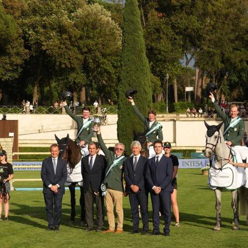 IRISH EYES ARE SMILING WITH FIRST-EVER ROME NATIONS CUP VICTORY