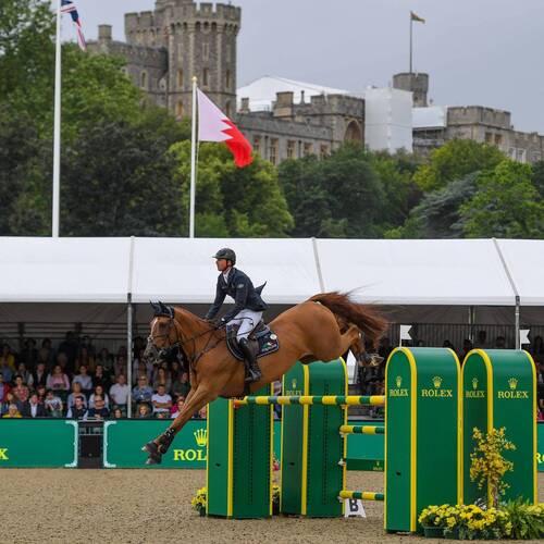CHI ROYAL WINDSOR HORSE SHOW:  EXPLOSIVE WIN FOR MAHER IN ROLEX GRAND PRIX   