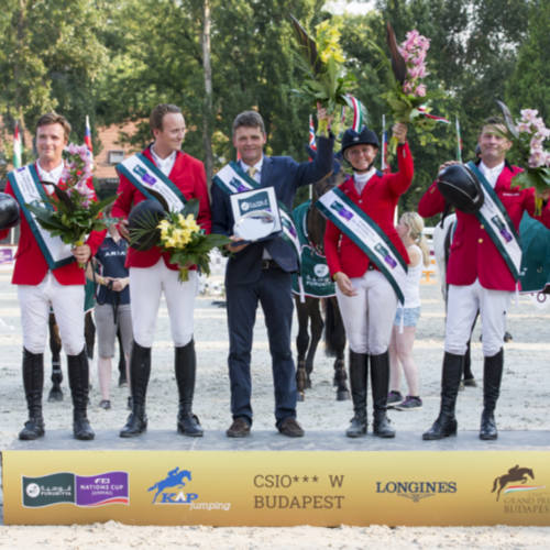 DANES HANDLE THE HEAT TO WIN AT BUDAPEST