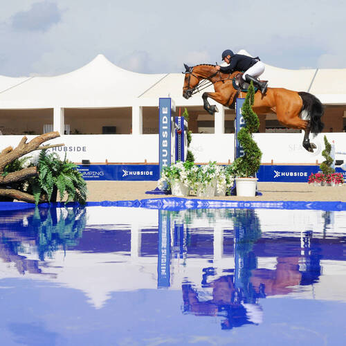THE HUBSIDE JUMPING PLAYS HOST TO 7 OLYMPIC GOLD MEDALLISTS INCLUDING IDOL ERIC LAMAZE, FOR THE FIRST EUROPEAN CSI 5* OF THE OUTDOOR SEASON