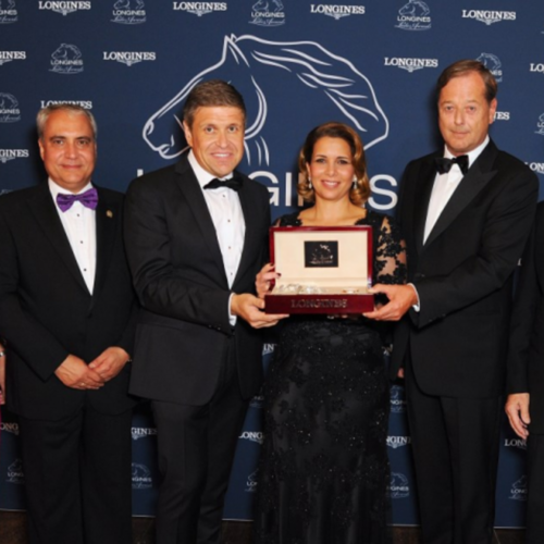 HRH PRINCESS HAYA HONOURED WITH 2015 LONGINES LADIES AWARD 