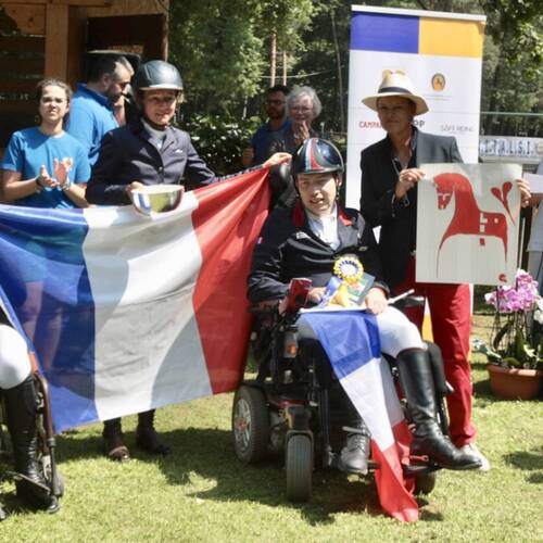 International Meeting of Paradressage City of Somma Lombardo (Varese): France interrupts the row of Italian victories