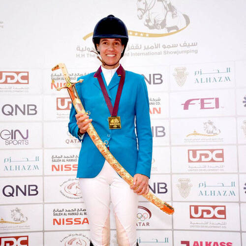 At CSI5* HH the Emir of Qatar S word International Showjumping Festival in Doha Fit For Fun was unbeatable.