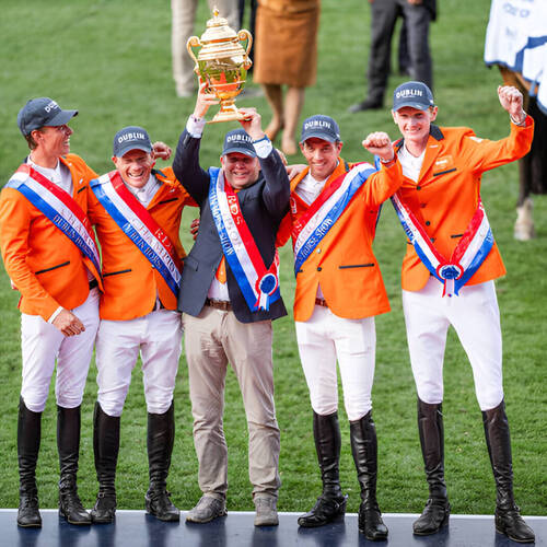Dutch Triumph in Thrilling Nations’ Cup of Ireland for the Aga Khan Trophy