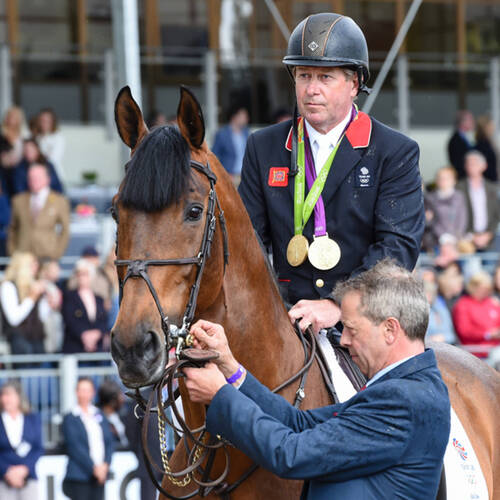 EMOTIONS RUN HIGH FOR NICK SKELTON RETIREMENT AT ROYAL WINDSOR HORSE SHOW
