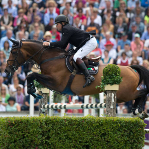 RIDERS’ THOUGHTS ABOUT PIAZZA DI SIENA: NICK SKELTON