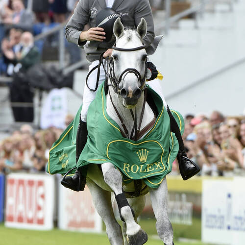 INTERVIEW WITH PHILIPP WEISHAUPT AFTER HIS VICTORY IN THE ROLEX GRAN PRIX IN AACHEN