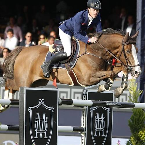 Scott Brash Brilliant Aboard Hello Forever in the CSI5* Massimo Dutti Trophy