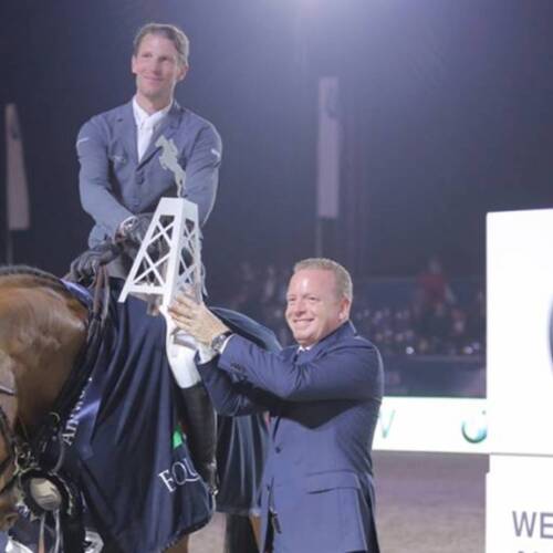 Kevin Staut shows some serious horsepower in Antwerp