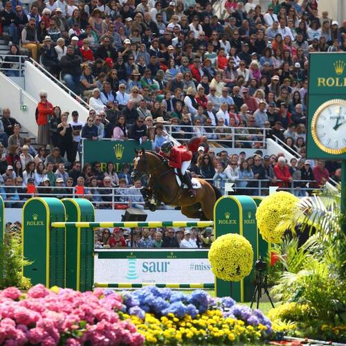 Rolex Grand Prix - Ville de La Baule : victory of the Canadian Beth Underhill and Dieu Merci Van T&L
