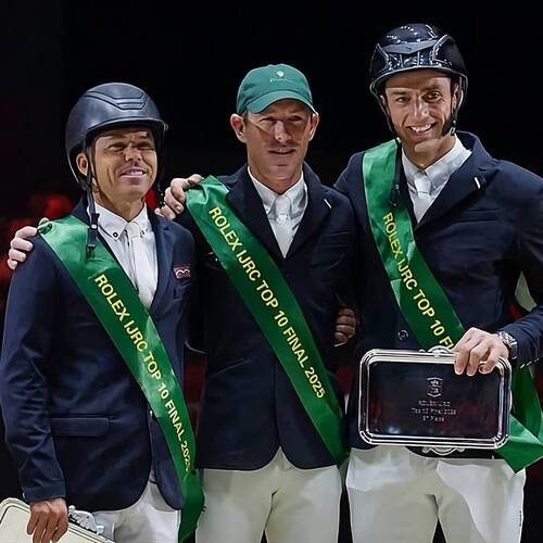 THRILLING COMPETITION FOR THE ROLEX IJRC TOP 10 FINAL.  2025 TROPHY IS BACK IN SCOTT BRASH HANDS