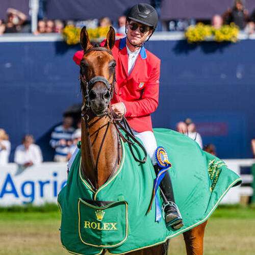 Karl Cook and Caracole de la Roque Triumph in Falsterbo’s Rolex Grand Prix presented by Agria