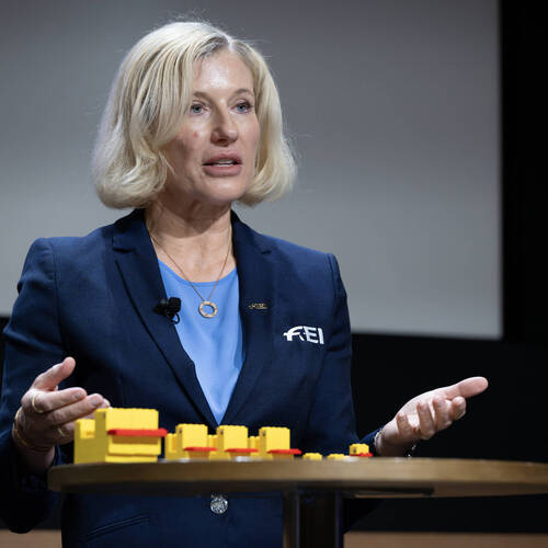 FEI Championships, safeguarding and gender equality take centre stage on second day of FEI Sports Forum 2024