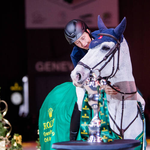 Clooney 51, the Olympic ride of Swiss showjumper Martin Fuchs and reigning European champion suffers serious shoulder injury
