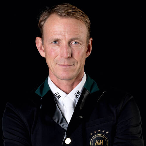 IJRC BOARD MEMBER Peder Fredricson took the Peden Bloodstock FEI Best Athlete Award