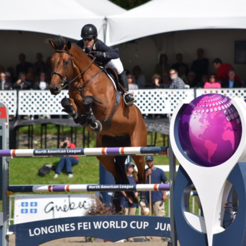 ISABELLE LAPIERRE HAS BREAKOUT MOMENT IN BROMONT AT LONGINES OPENING LEG