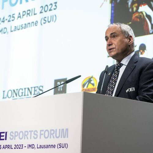Successful first day for FEI Sports Forum 2023