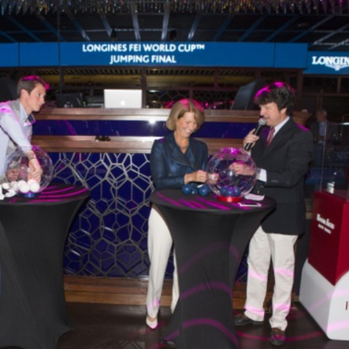 LONGINES AND REEM ACRA DRAWS TAKE PLACE AT FEI WORLD CUP™ 2015 FINALS IN LAS VEGAS