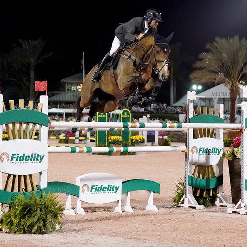 Daniel Bluman and Ladriano Z Top the $384,000 Fidelity Investments® Grand Prix CSI 5* at 2018 WEF
