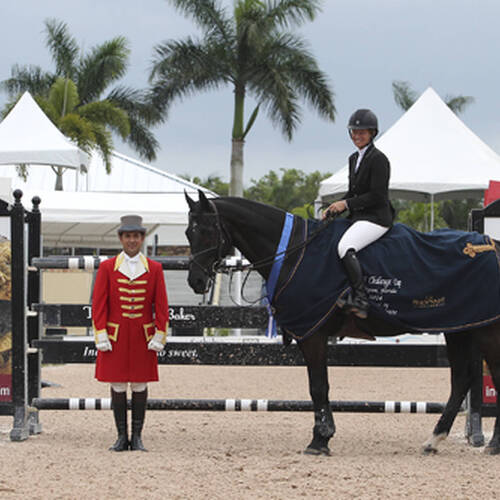 Beezie Madden and Cortes ‘C’ take Ruby et Violette WEF Challenge Cup Round 12