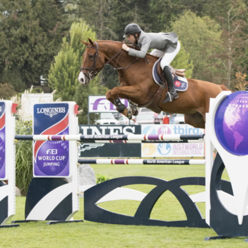 USA’S KARL COOK AND TEMBLA TAKE TOP HONORS IN $135,600 LONGINES FEI WORLD CUP™ JUMPING LANGLEY
