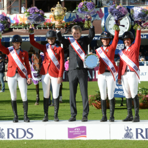 FEI NATIONS CUP™ JUMPING: IT’S LADIES DAY IN DUBLIN AS US TEAM SWEEPS TO VICTORY