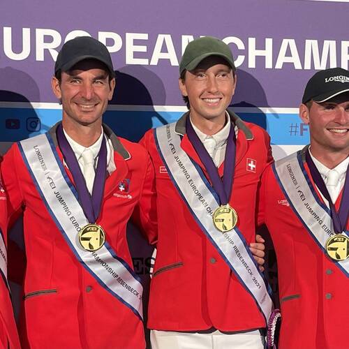 Gold for Switzerland 