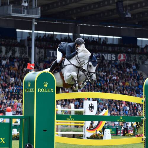A THRILLING JUMP OFF SAW GREGORY WATHELET (BEL) CLAIM VICTORY IN THE ROLEX GRAND PRIX AT CHIO AACHEN