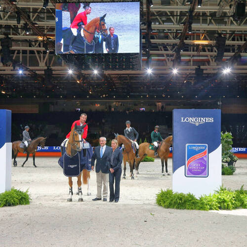 Images from the first day at the Longines FEI World Cup Final