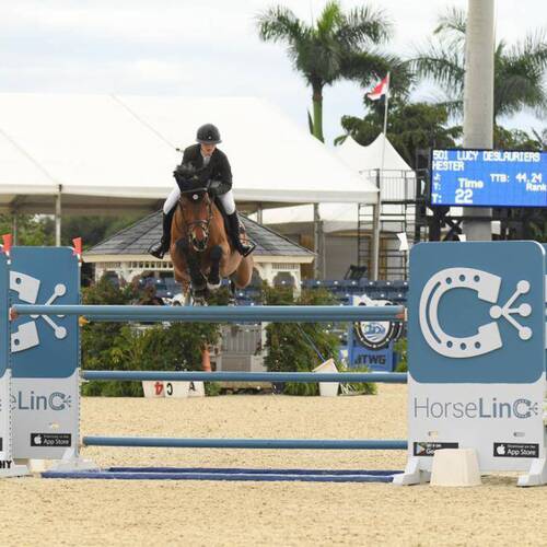 Lucy Deslauriers and Hester Claim $73,000 Sweet Oak Farm 1.50m Qualifier CSI4* Win